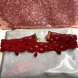 Red choker